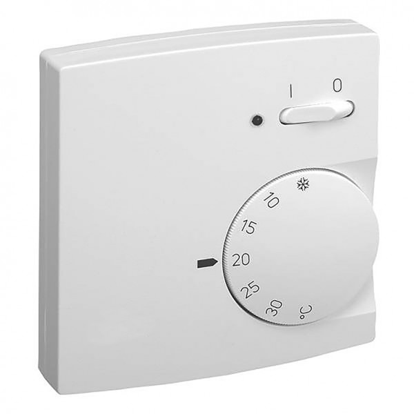 Vitramo Raumthermostat mechanisch, Aufputz, 78x82x27mm