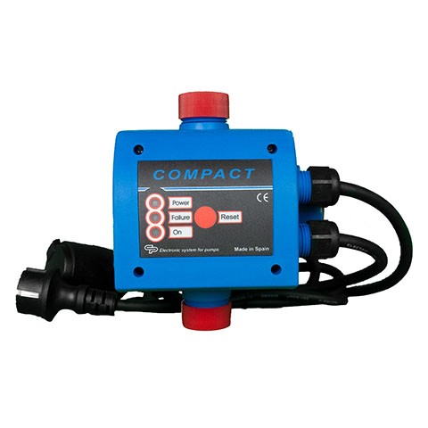 ewuaqua iWater Compact 2 blau Elektronischer Druckschalter