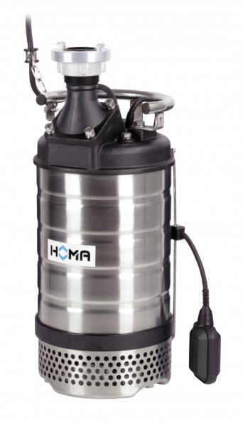 HOMA Motorumflutete Baupumpe mit Schwimmer HBP512 WA