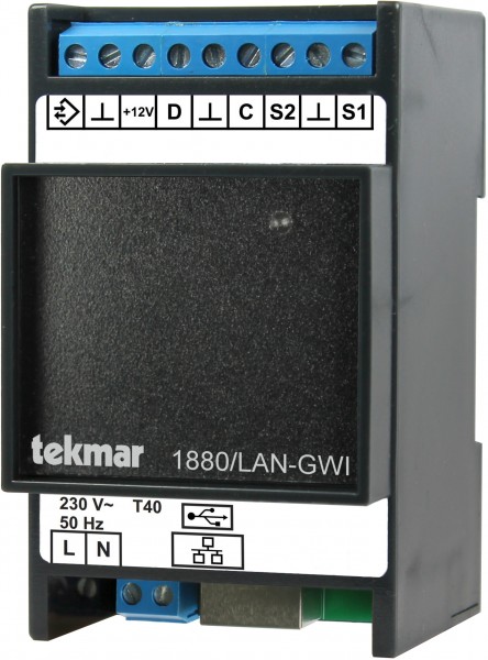 Tekmar Gateway Internet 1880/LAN-GWI