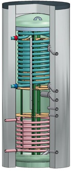 INTERDOMO Hochleistungsspeicher 700 690 Liter