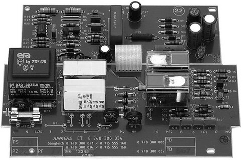 Junkers Bosch Leiterplatte Ionisation