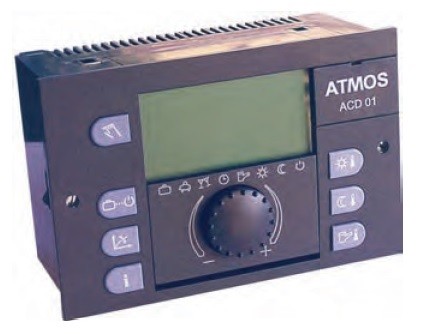 ATMOS Heizungsregler ACD01 inkl. Fühlerset - S0074